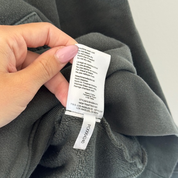 ANINE BING NYC Green Hoodie M - Picture 5 of 7